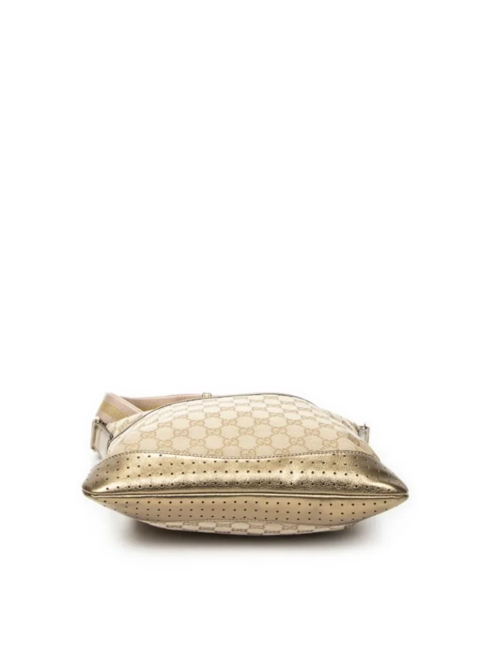 Gucci Web Media Messenger Beige Blanc's GG Canvas